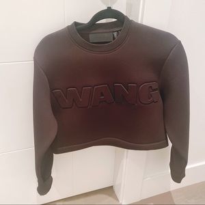 Alexander wang * H&M cropped sweatshirt